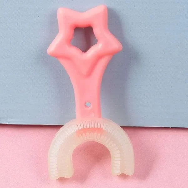 Toothbrush For Children 360 Degree U shaped Toothbrush Teethers Soft Silicone Baby Brush Kids Teeth