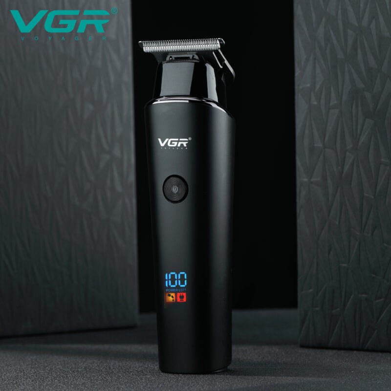 ماشین اصلاح موی سر و صورت وی جی ار مدل 937، اصلاح به صورت تریمر، منبع انرژی باتری قابل شارژ، تکنولوژی اصلاح به صورت برش مستقیم، اندازه اصلاح 0.5 میلی‌متری، مدت زمان شارژ 480 دقیقه و مدت زمان استفاده پس از شارژ 500 دقیقه، دارای نمایشگر دیجیتال و حالت توربو | مشکی | سرویس ویژه دیجی کالا: 7 روز تضمین بازگشت کالا
