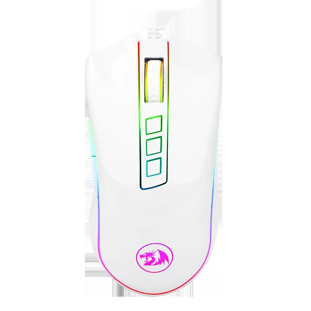 ماوس ردراگون مدل COBRA M711C | سفید | گارانتی 24 ماهه مروارید اسپیرو
