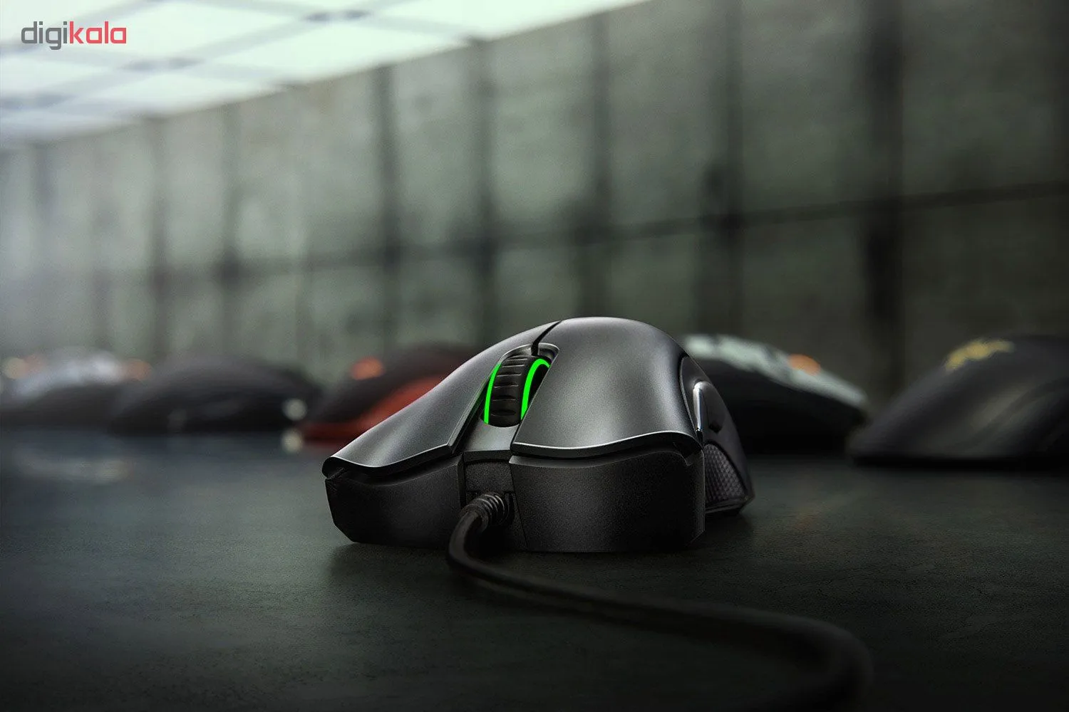 ماوس مخصوص بازی ریزر مدل DEATHADDER ESSENTIAL RZ01 | سفید | گارانتی 18 ماهه پانا