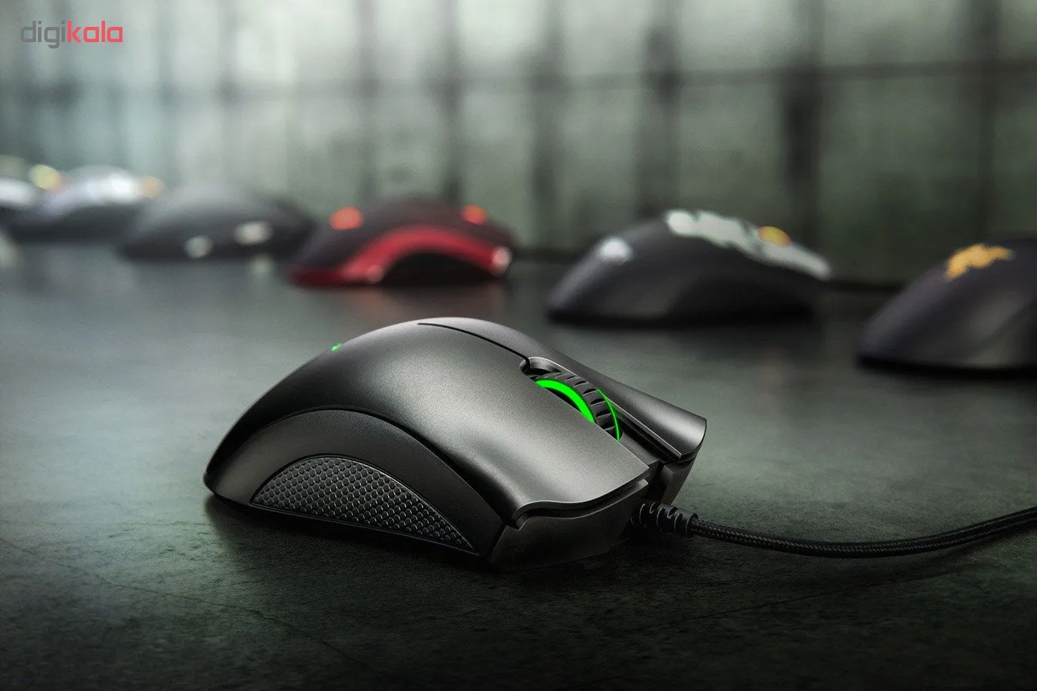ماوس مخصوص بازی ریزر مدل DEATHADDER ESSENTIAL RZ01 | سفید | گارانتی 18 ماهه پانا