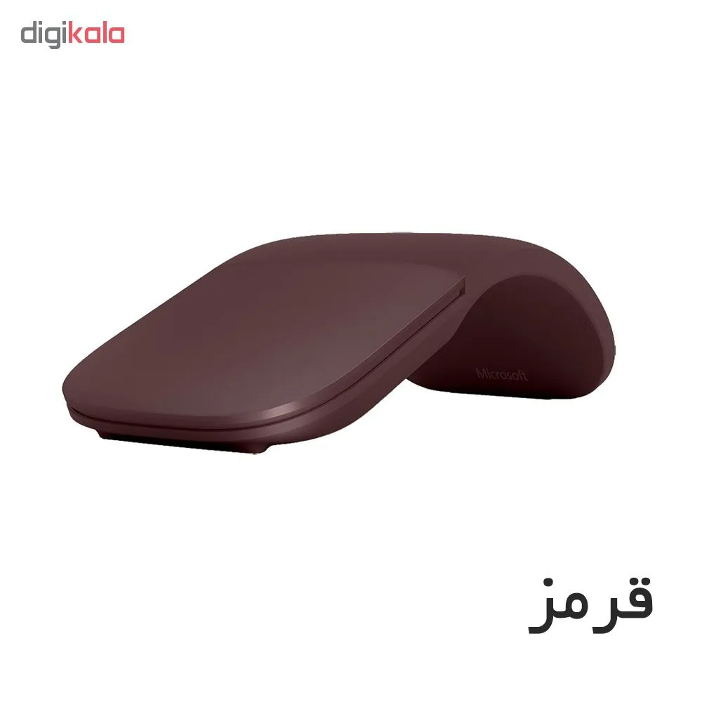 ماوس بی سیم مایکروسافت مدل Surface Arc | قرمز | گارانتی 24 ماهه مروارید اسپیرو