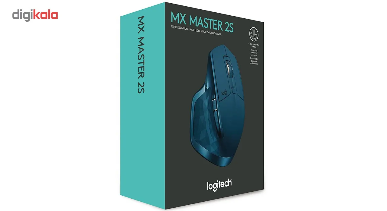 ماوس بی سیم لاجیتک مدل MX Master 2S | مشکی | گارانتی 24 ماهه مروارید اسپیرو