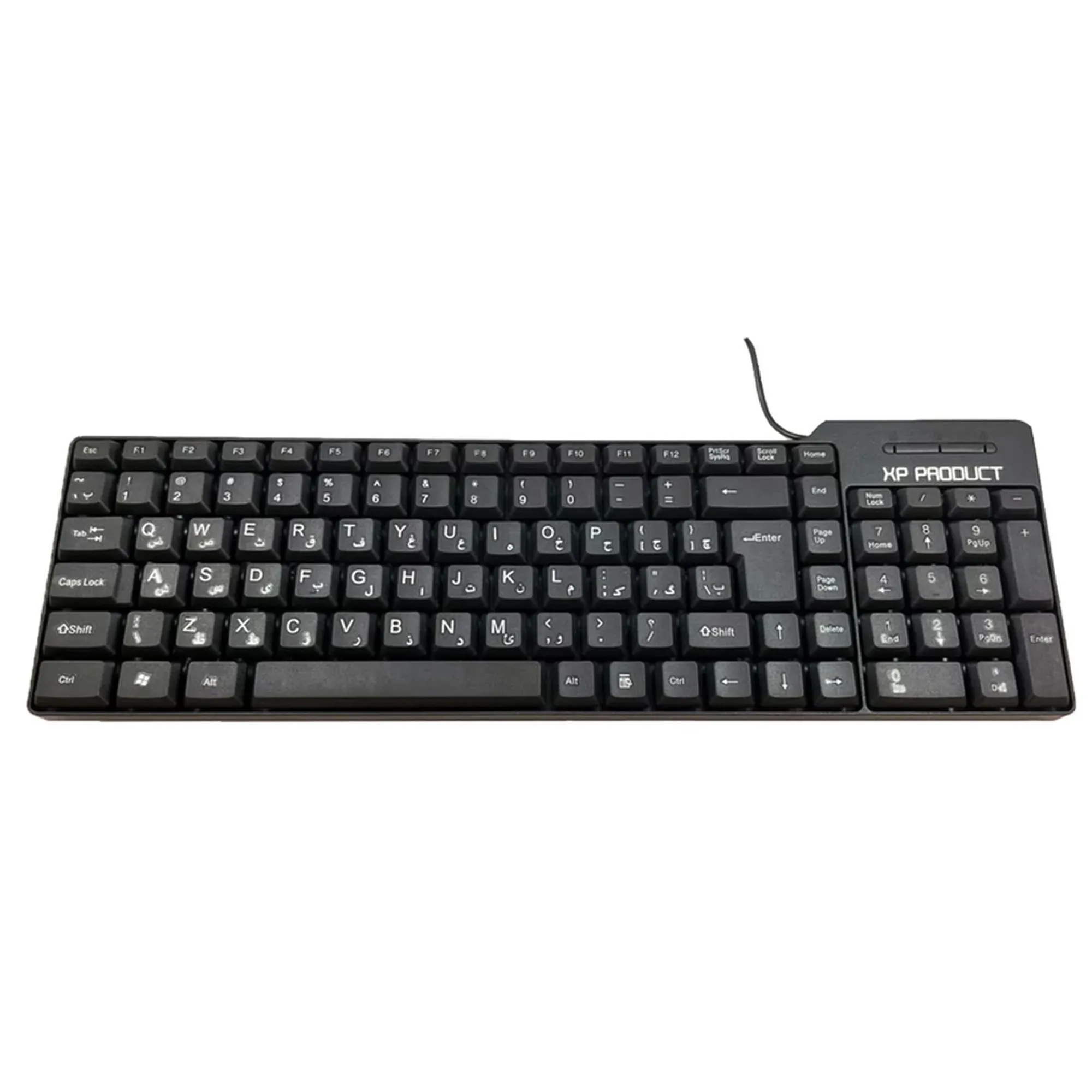 کیبورد ایکس پی-پروداکت مدل XP-8000 | مشکی | گارانتی 24 ماهه مروارید اسپیرو