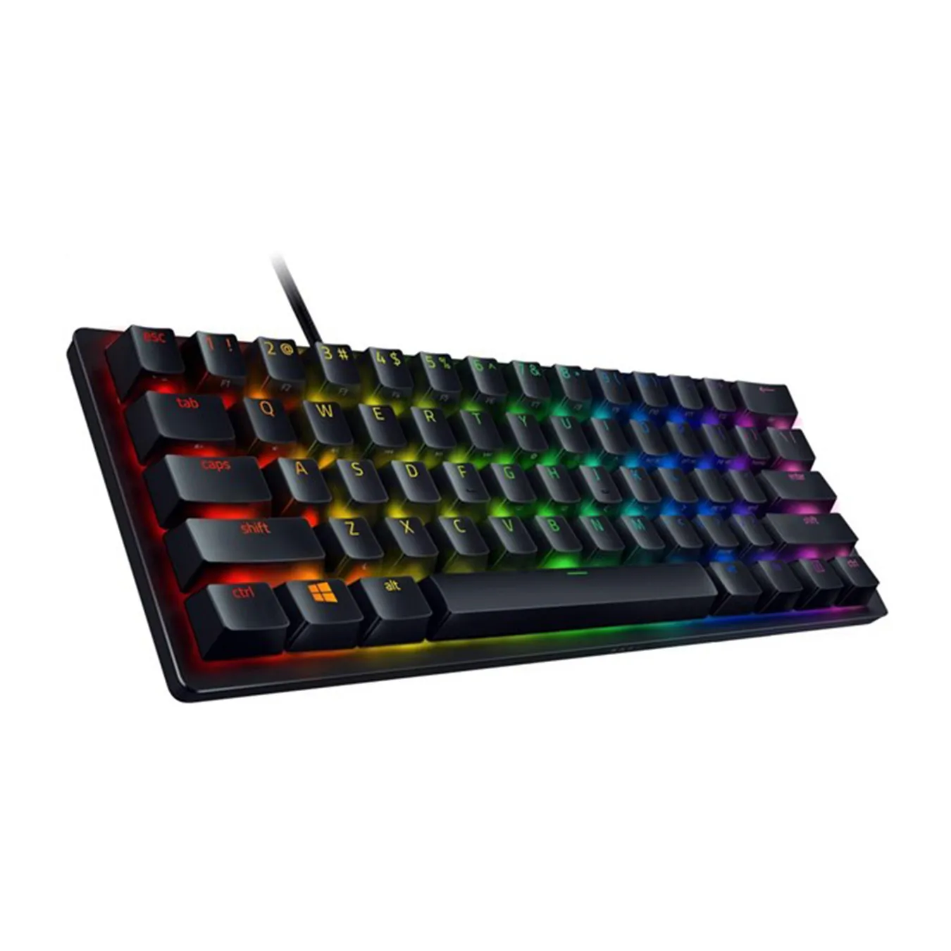 کیبورد ریزر مدل Huntsman Mini Red Switch | مشکی | گارانتی 18 ماهه پانا