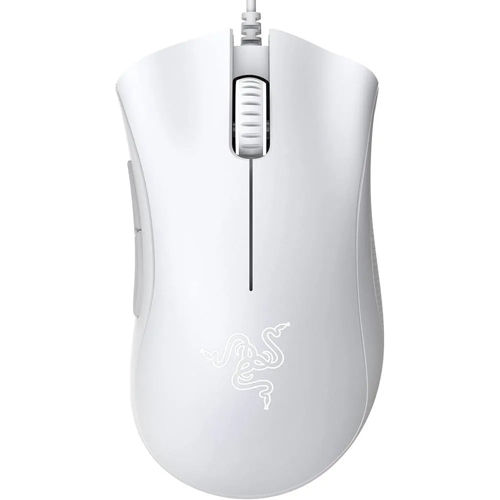 ماوس مخصوص بازی ریزر مدل DEATHADDER ESSENTIAL RZ01 | سفید | گارانتی 18 ماهه پانا
