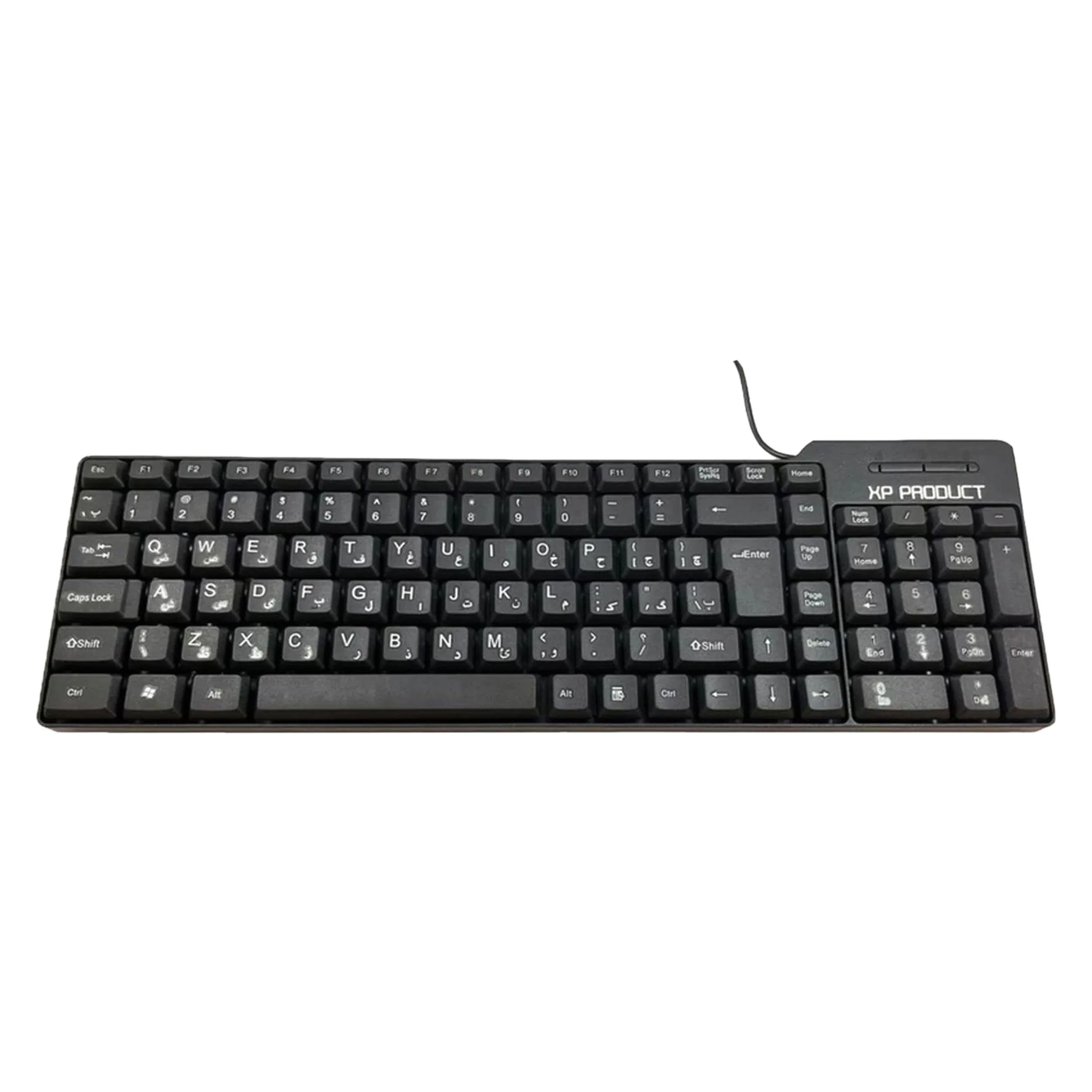 کیبورد ایکس پی-پروداکت مدل XP-8000 | مشکی | گارانتی 24 ماهه مروارید اسپیرو