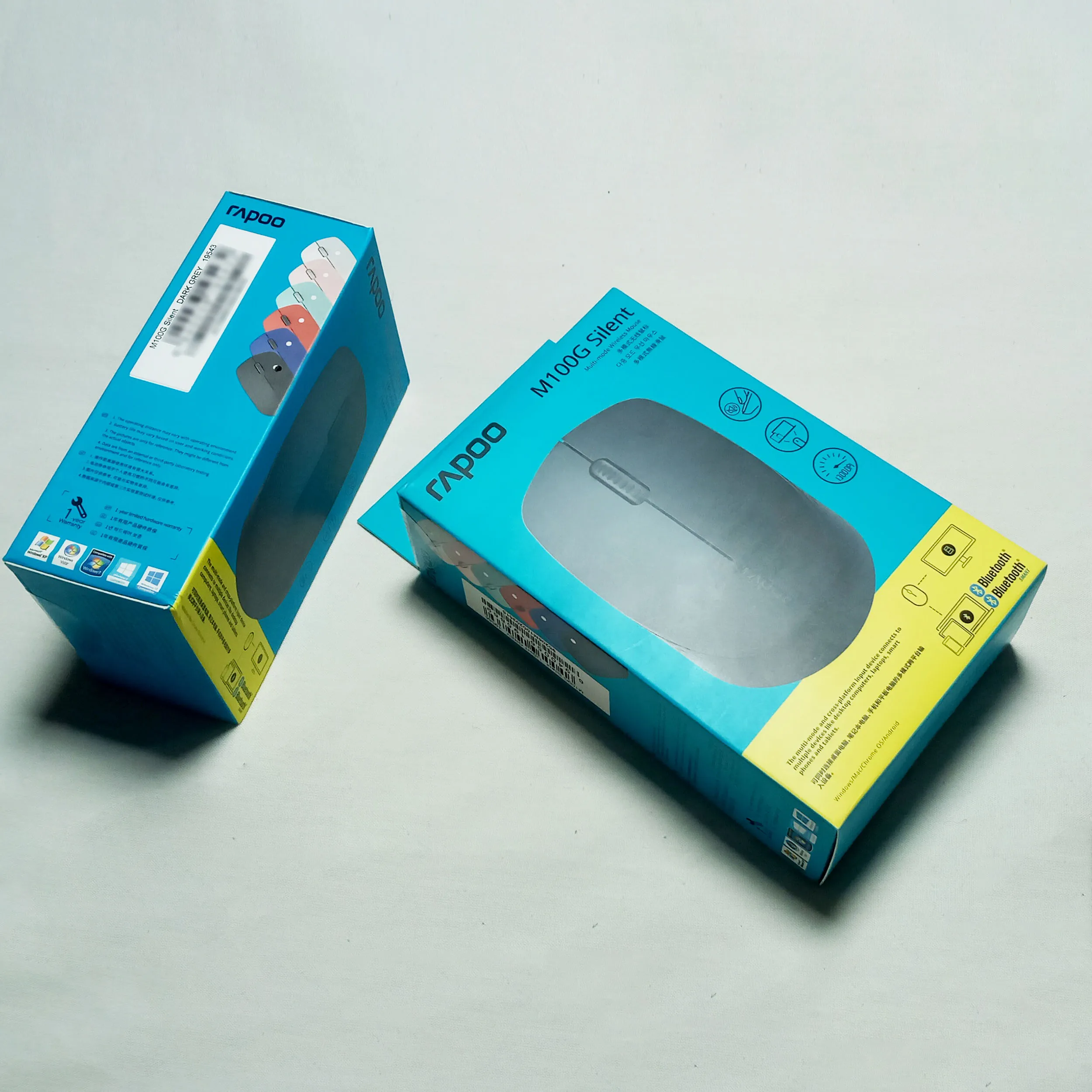 ماوس بی سیم رپو مدل M100G Silent | مشکی | گارانتی 24 ماهه مروارید اسپیرو