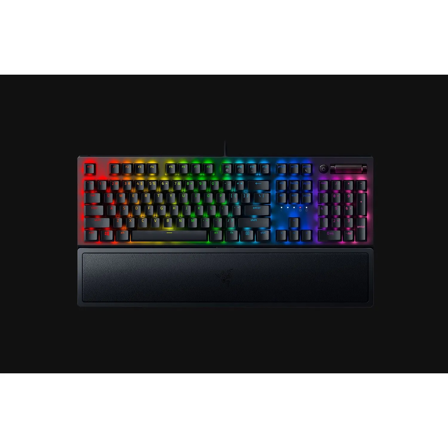 کیبورد مخصوص بازی ریزر مدل BLACKWIDOW V3 Chroma RGB With Green Switch | مشکی | گارانتی 18 ماهه پانا