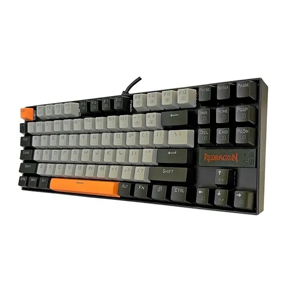 کیبورد مخصوص بازی ردراگون مدل KUMARA K552 RGB PRO OG-BK-GY | مشکی | گارانتی 24 ماهه مروارید اسپیرو