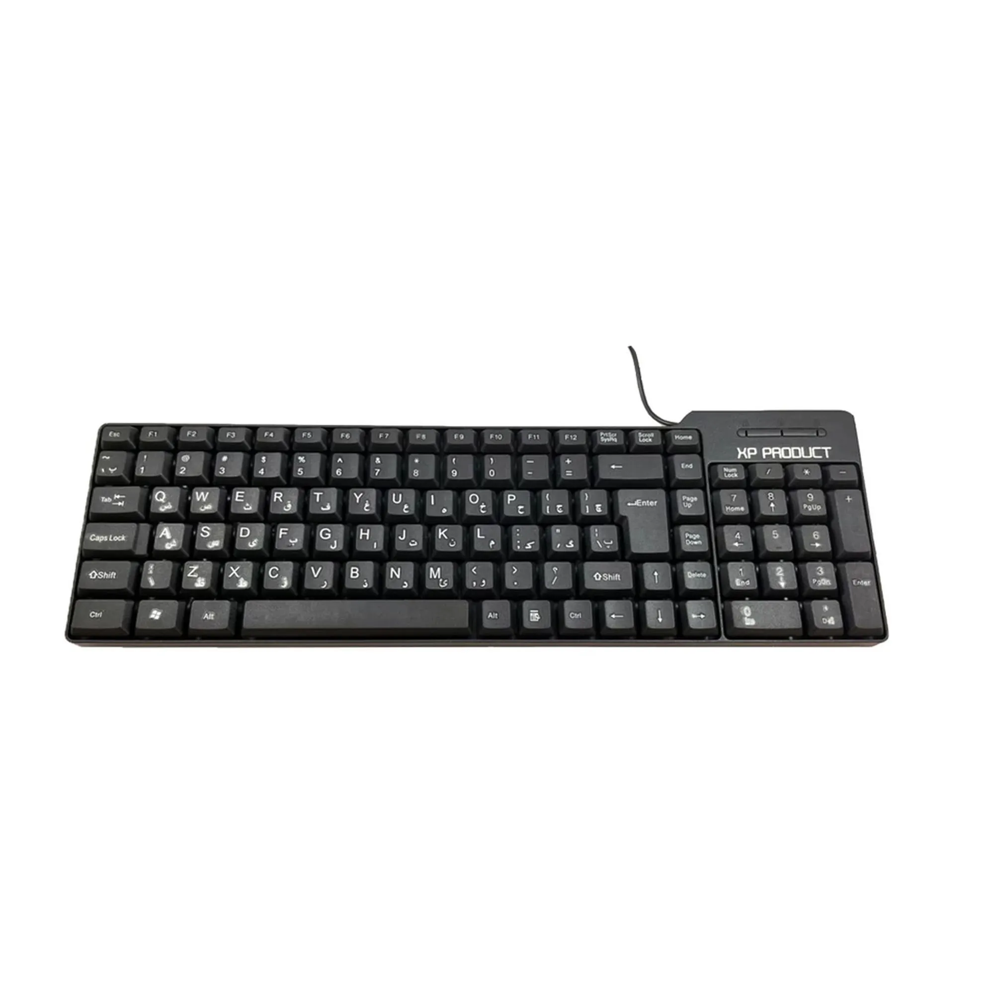 کیبورد ایکس پی-پروداکت مدل XP-8000 | مشکی | گارانتی 24 ماهه مروارید اسپیرو
