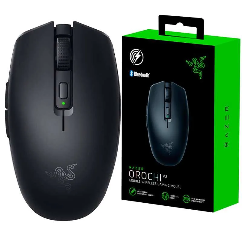 موس بی سیم مخصوص بازی ریزر مدل orochi v2 | مشکی | گارانتی 18 ماهه پانا