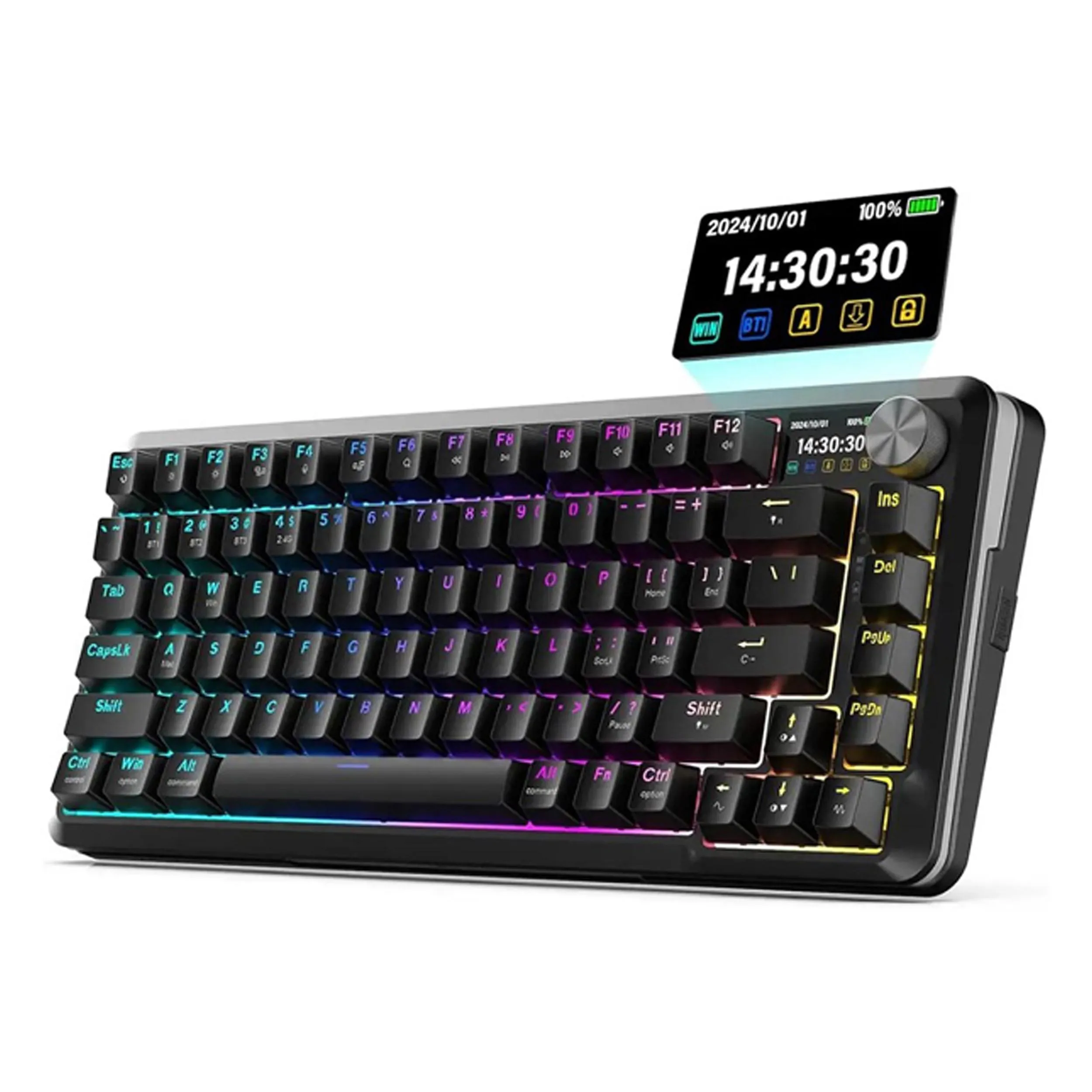 کیبورد گیمینگ ردراگون مدل FLEKACT K708 PRO | مشکی | گارانتی 24 ماهه مروارید اسپیرو
