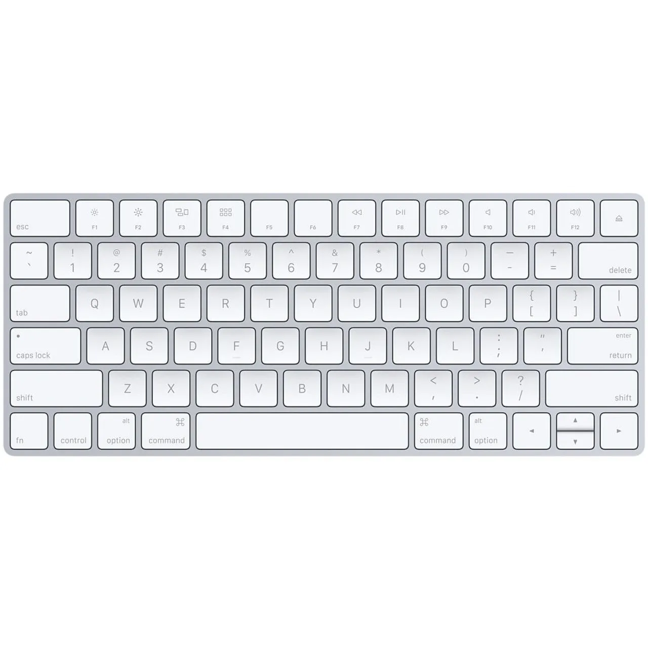 کیبورد بی سیم اپل مدل Magic Keyboard - US English | سفید | گارانتی 24 ماهه مروارید اسپیرو