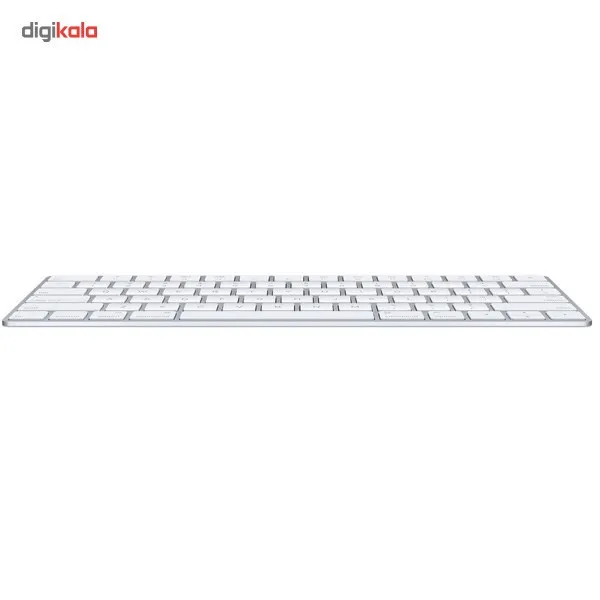 کیبورد بی سیم اپل مدل Magic Keyboard - US English | سفید | گارانتی 24 ماهه مروارید اسپیرو