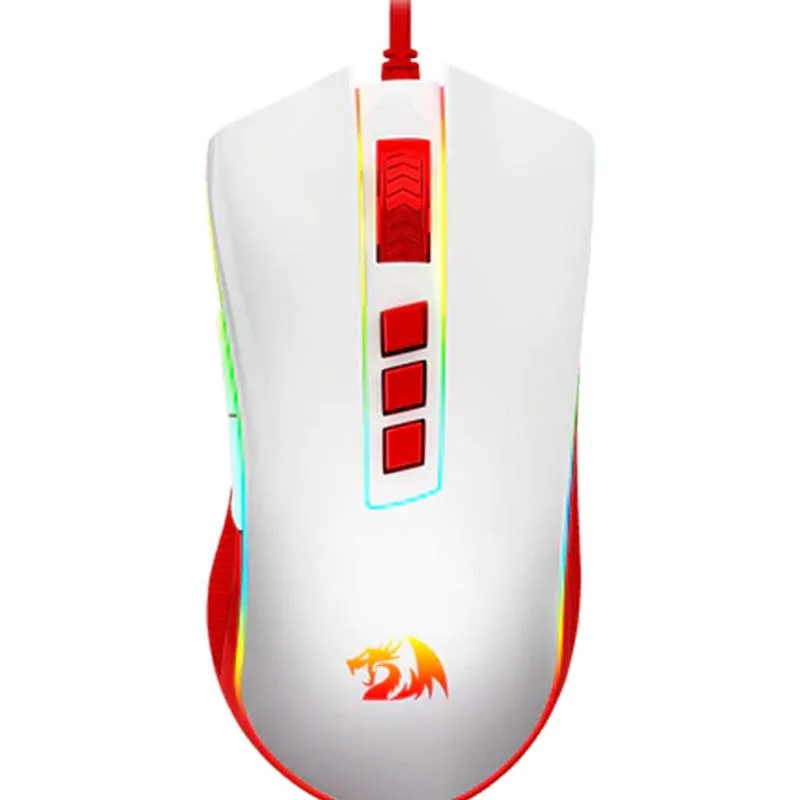 ماوس ردراگون مدل COBRA M711C | سفید | گارانتی 24 ماهه مروارید اسپیرو