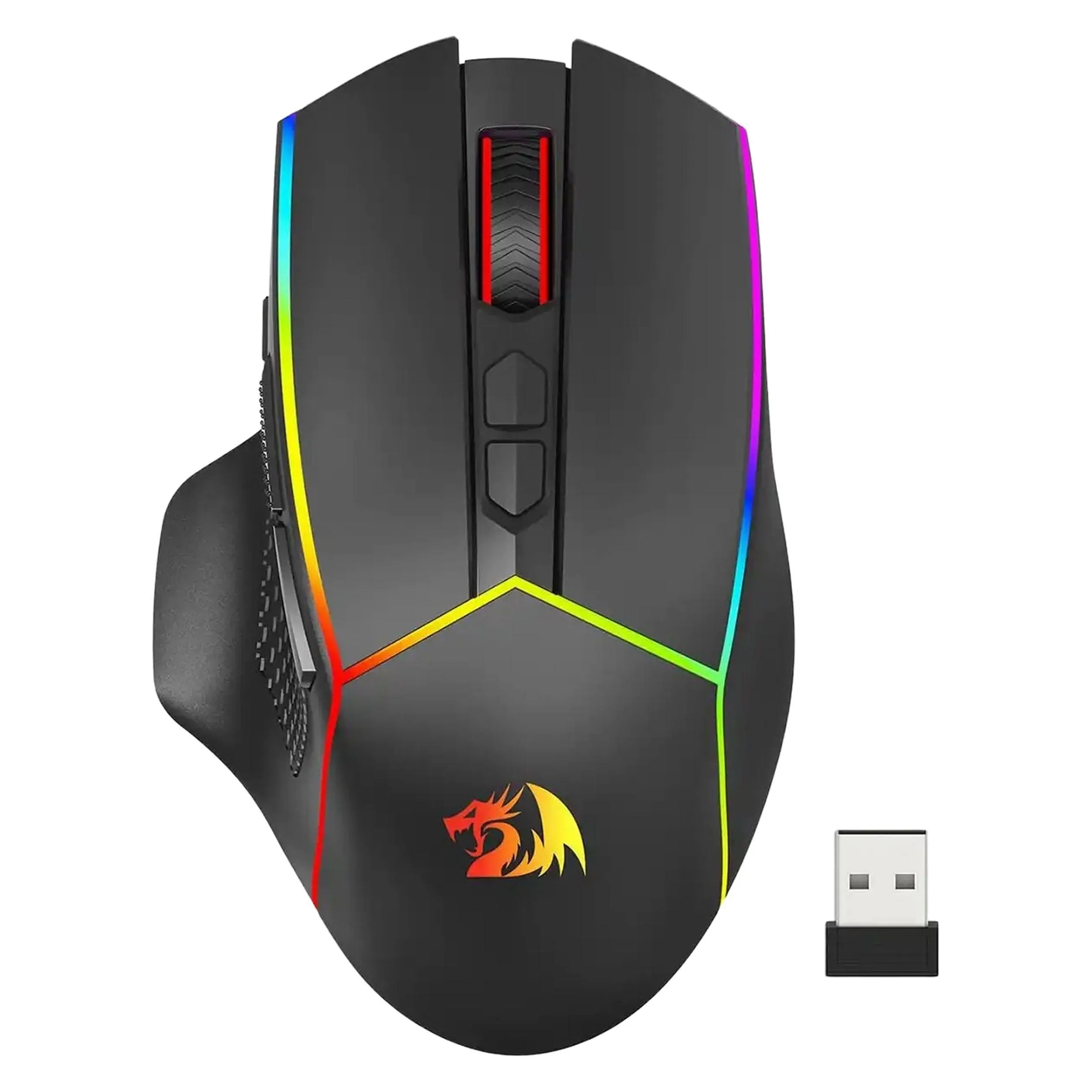 ماوس بی سیم گیمینگ ردراگون مدل AXE M814 PRO | مشکی | گارانتی 24 ماهه مروارید اسپیرو
