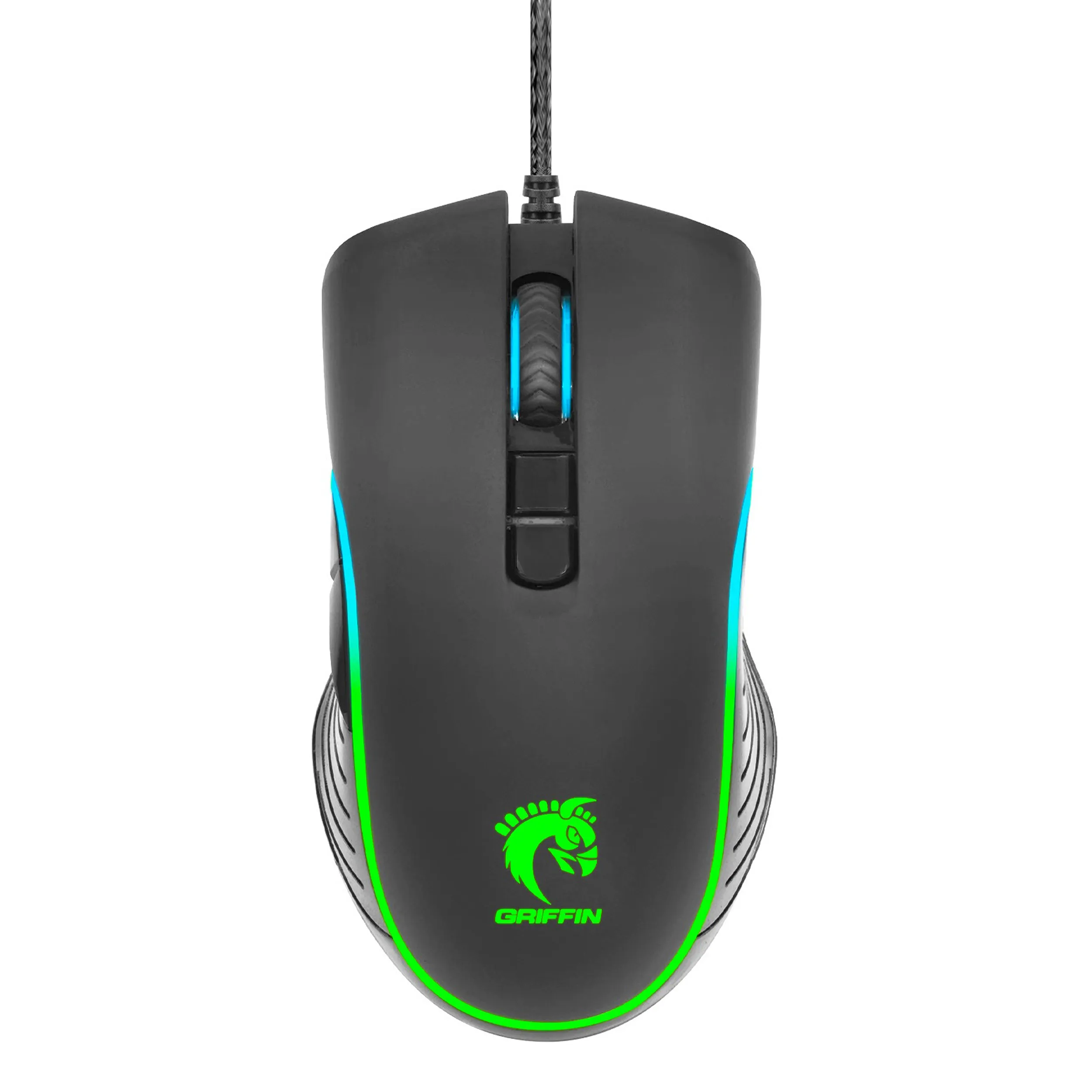 ماوس گرین مدل GM605-RGB | مشکی | گارانتی 24 ماهه مروارید اسپیرو