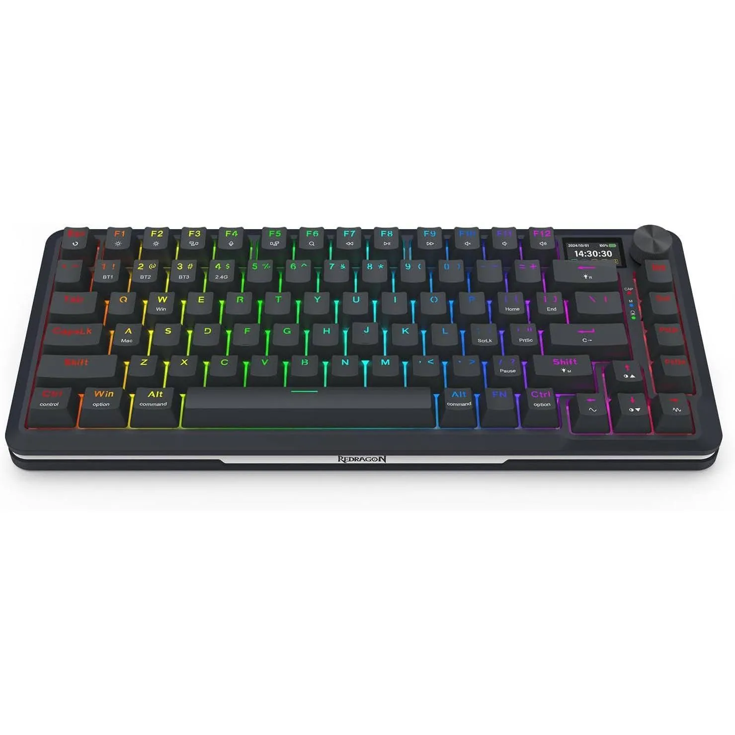 کیبورد گیمینگ ردراگون مدل FLEKACT K708 PRO | مشکی | گارانتی 24 ماهه مروارید اسپیرو