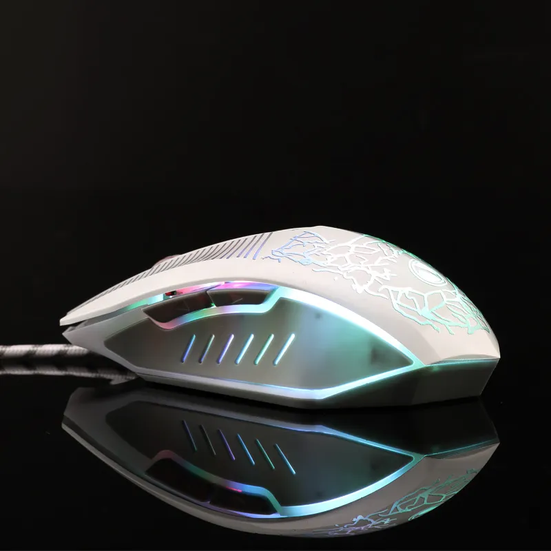 موس مخصوص بازی لایماید مدل RGB-V6 کد GAMING-2024 | مشکی | گارانتی 24 ماهه مروارید اسپیرو