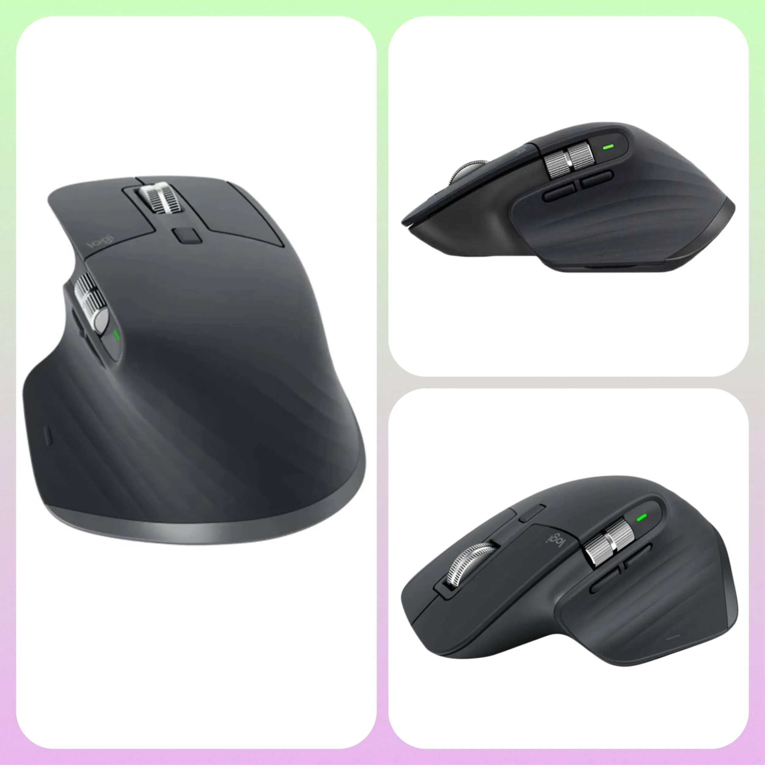 ماوس بی سیم لاجیتک مدل MX MASTER 3S | مشکی | گارانتی 24 ماهه مروارید اسپیرو