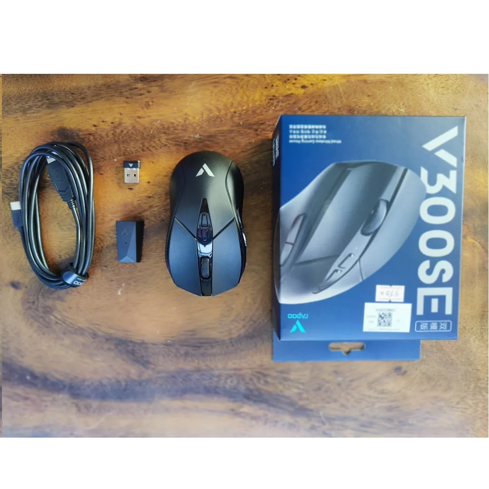 ماوس بی سیم گیمینگ رپو مدل V300SE | مشکی | گارانتی 24 ماهه مروارید اسپیرو
