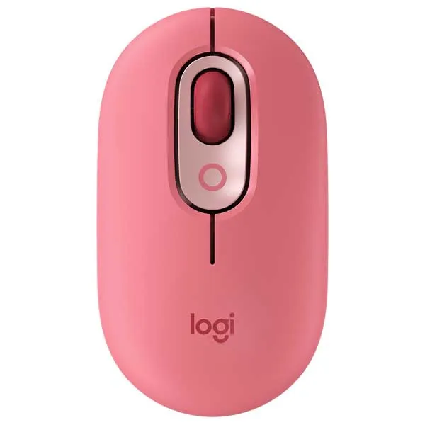 ماوس بی سیم لاجیتک مدل POP MOUSE Silent | زرد | گارانتی 24 ماهه مروارید اسپیرو