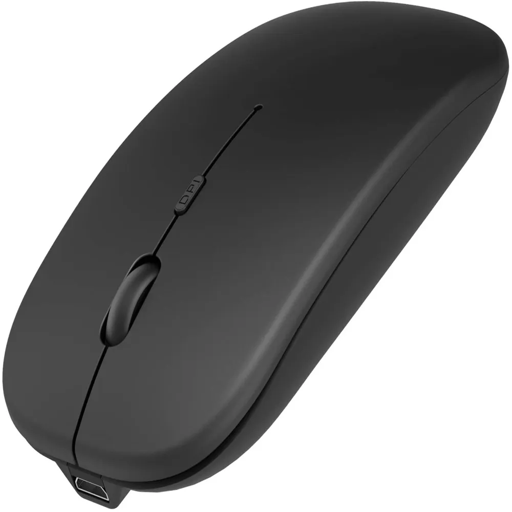 ماوس بی سیم مدل Ultra Slim silent click | مشکی | گارانتی 24 ماهه مروارید اسپیرو