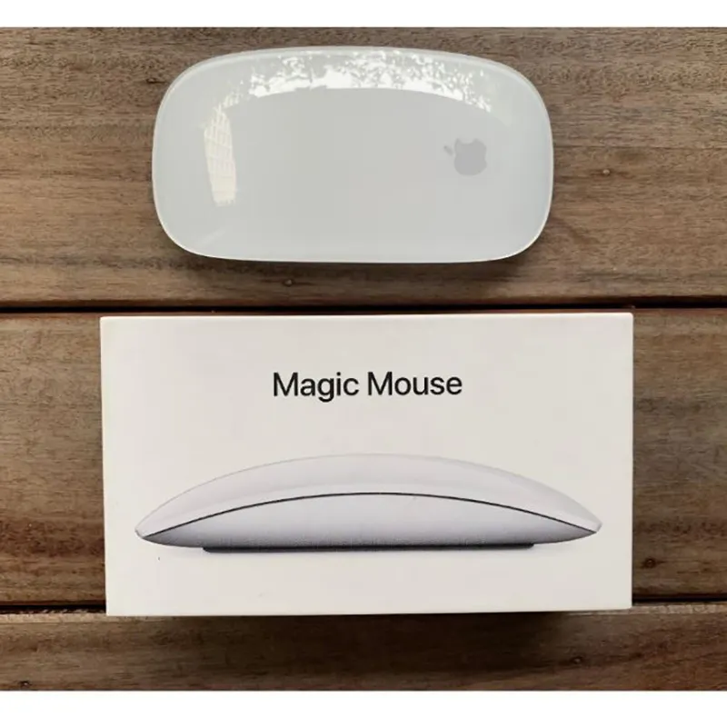 ماوس بی سیم اپل مدل Magic Mouse 2021 A1657 | سفید | گارانتی 24 ماهه مروارید اسپیرو