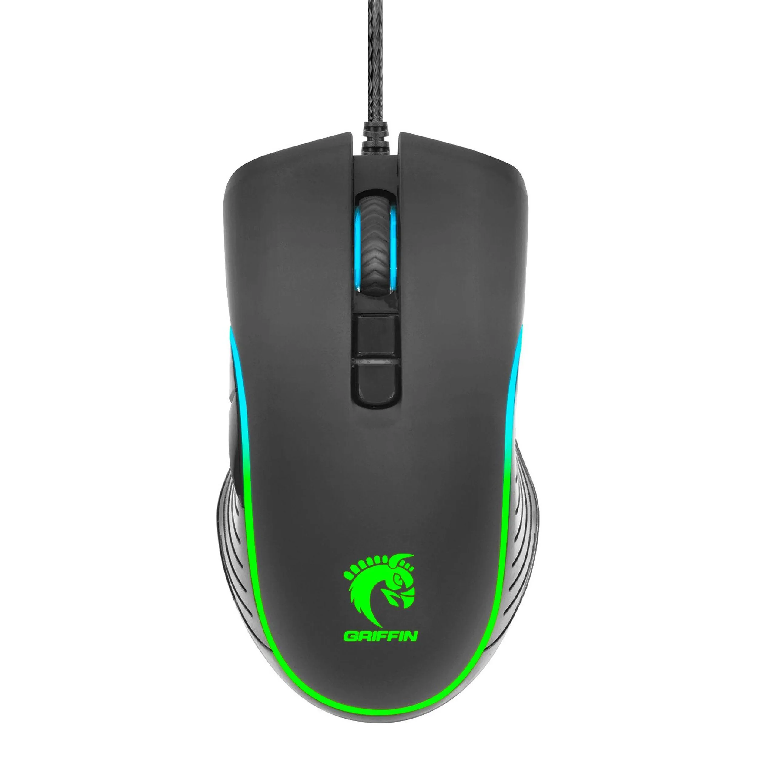 ماوس گرین مدل GM605-RGB | مشکی | گارانتی 24 ماهه مروارید اسپیرو