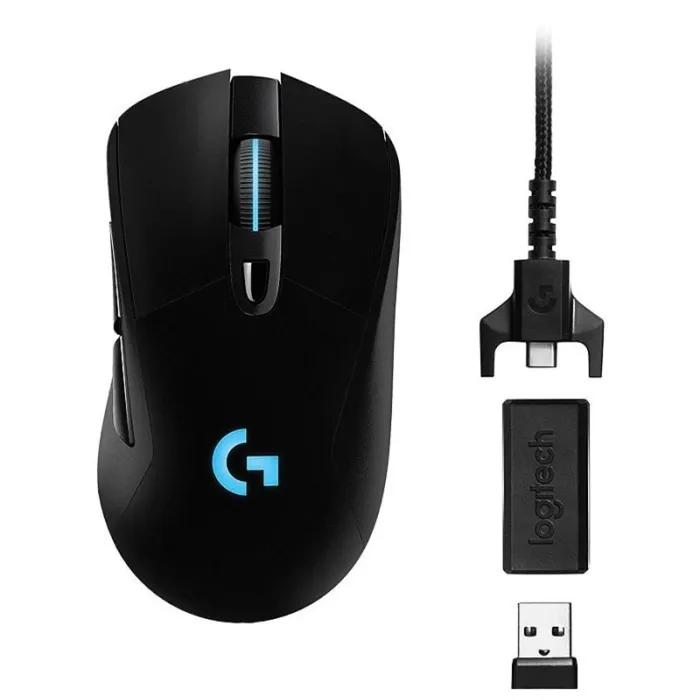 ماوس مخصوص بازی بی سیم لاجیتک مدل G703 | مشکی | گارانتی 24 ماهه مروارید اسپیرو