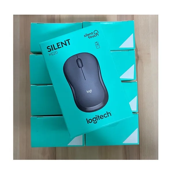 ماوس بی سیم لاجیتک مدل M220 SILENT | مشکی | گارانتی 24 ماهه مروارید اسپیرو