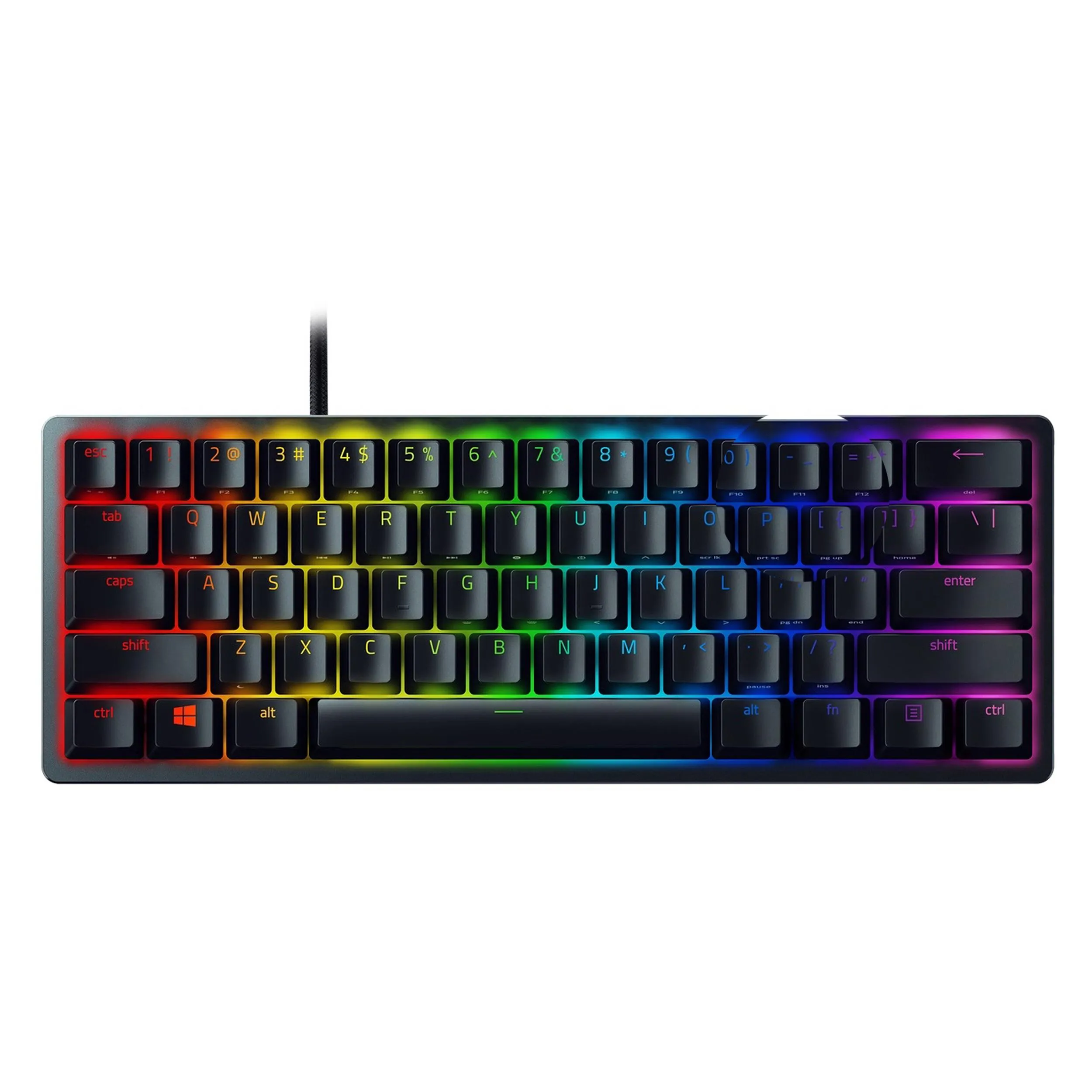 کیبورد ریزر مدل Huntsman Mini Red Switch | مشکی | گارانتی 18 ماهه پانا