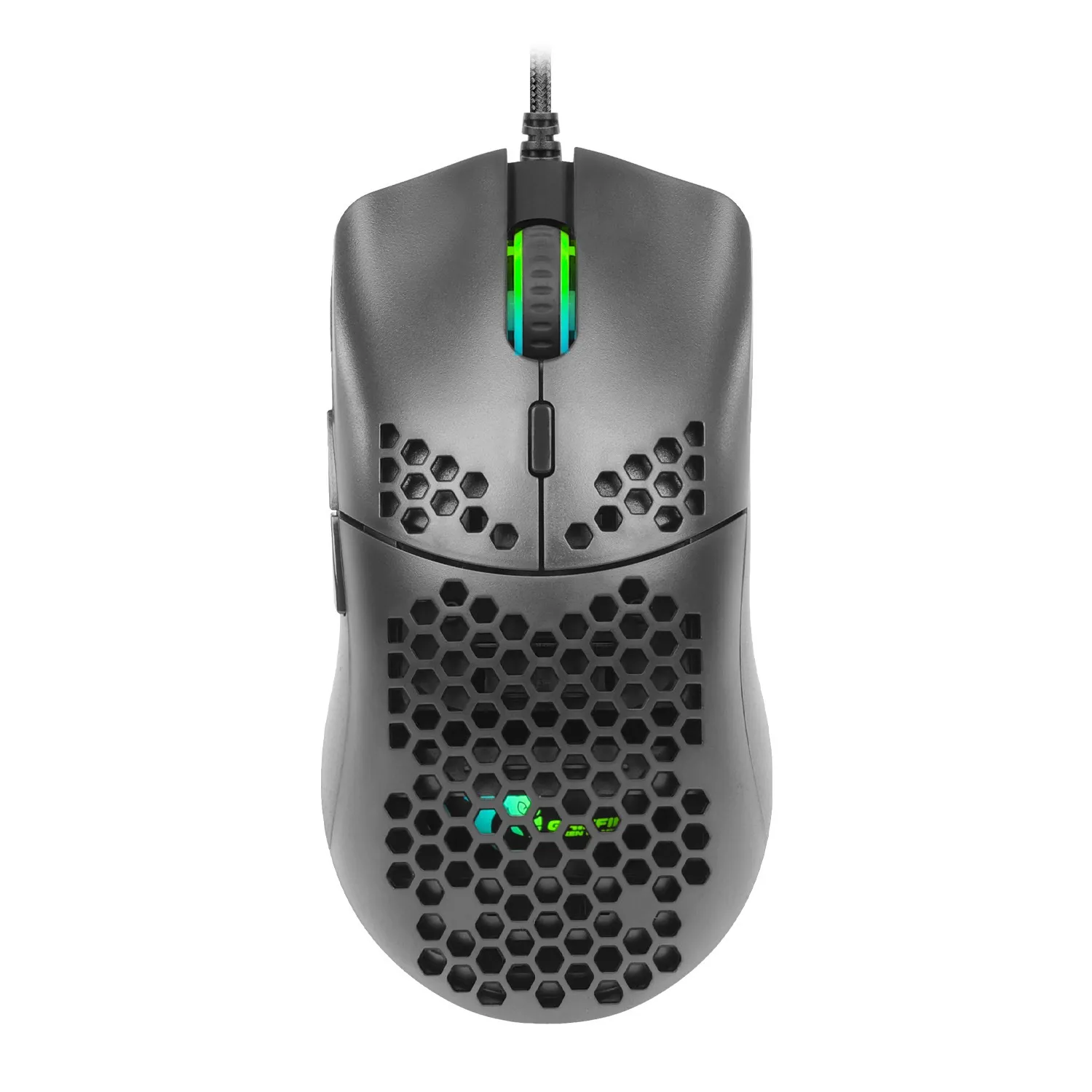 ماوس مخصوص بازی گرین مدل GM606-RGB | خاکستری | گارانتی 24 ماهه مروارید اسپیرو