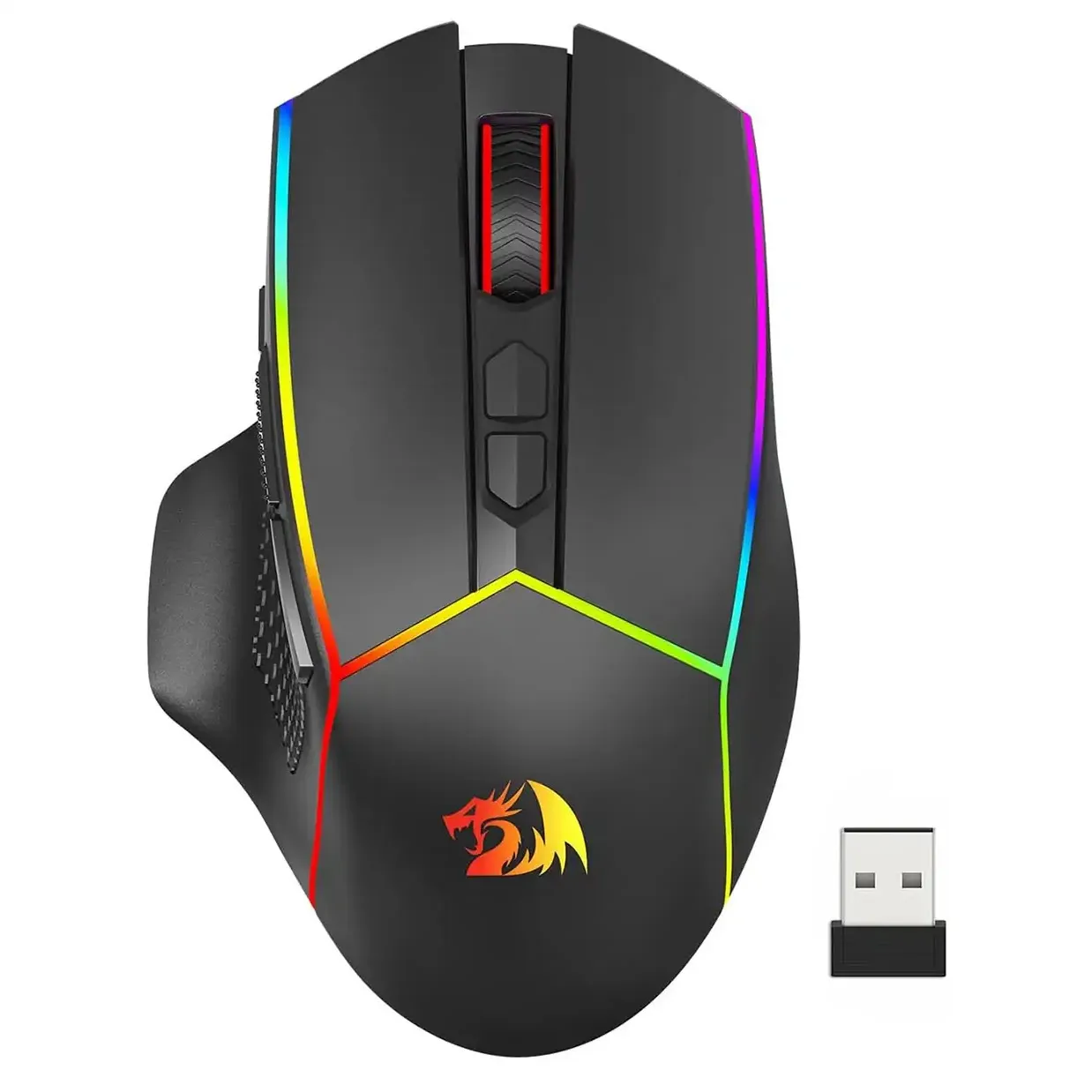 ماوس بی سیم گیمینگ ردراگون مدل AXE M814 PRO | مشکی | گارانتی 24 ماهه مروارید اسپیرو