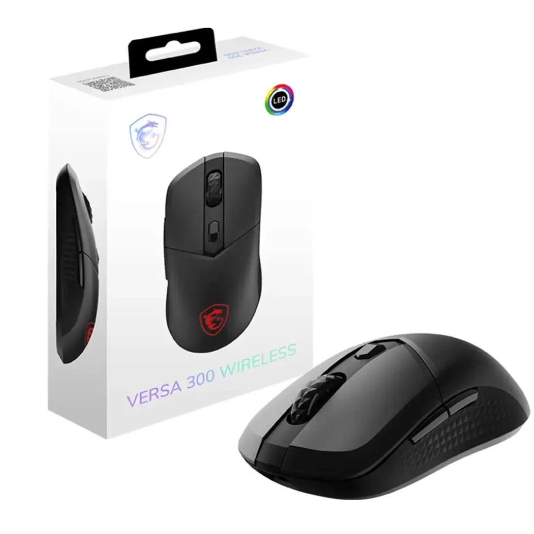 ماوس بی سیم مخصوص بازی ام اس آی مدل Versa 300 | مشکی | گارانتی 24 ماهه مروارید اسپیرو
