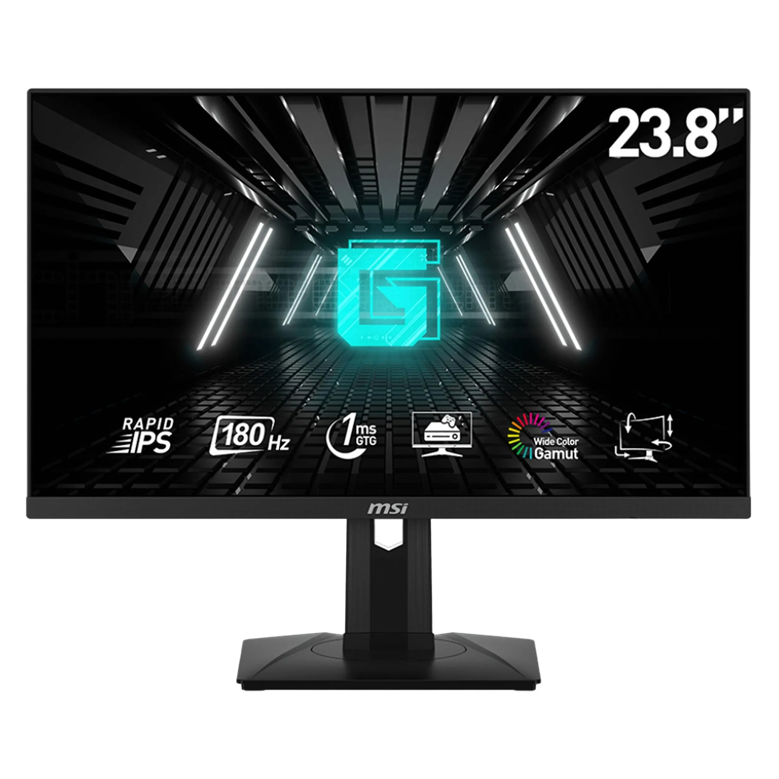 مانیتور گیمینگ 23.8 اینچ ام اس آی مدل G244PF-E2 | مشکی | گارانتی 36 ماهه ماتریس