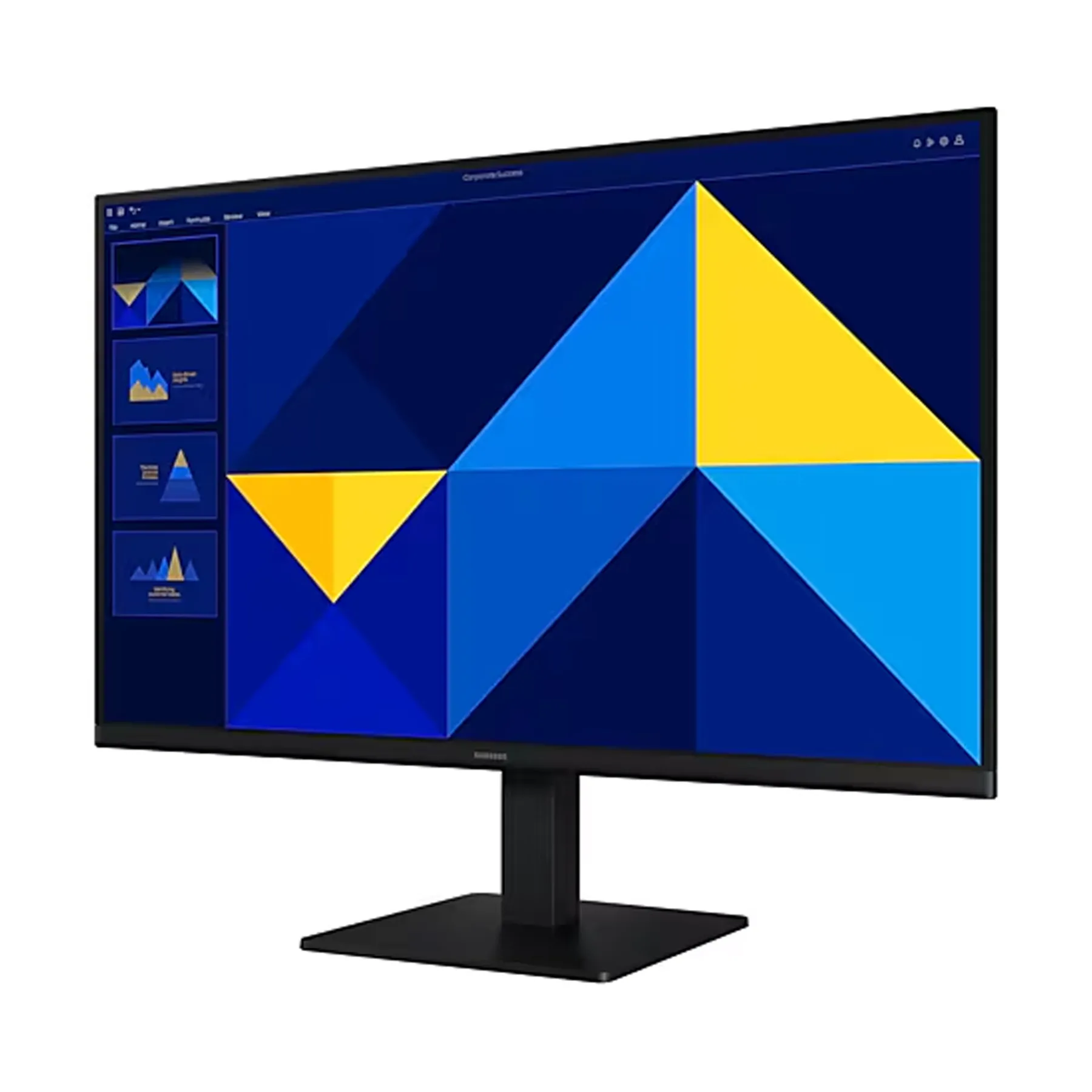 مانیتور 27 اینچ سامسونگ مدل Essential Monitor S3 S30GD LS27D300GAMXUE | مشکی | گارانتی 18 ماهه الماس رایان ایرانیان