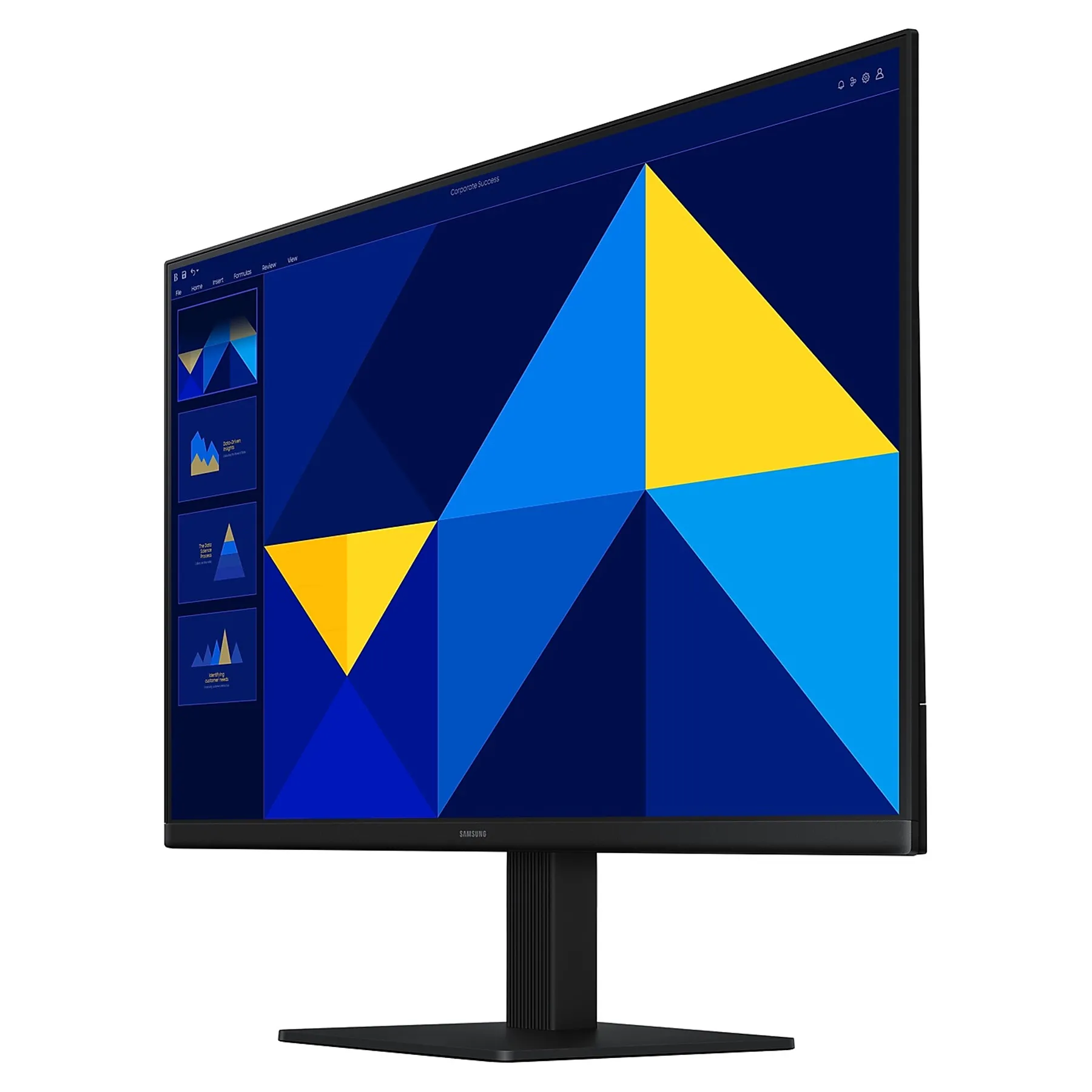 مانیتور 27 اینچ سامسونگ مدل Essential Monitor S3 S30GD LS27D300GAMXUE | مشکی | گارانتی 18 ماهه الماس رایان ایرانیان