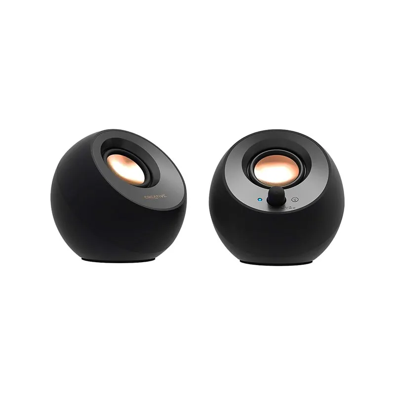 اسپیکر دسکتاپ کریتیو مدل Pebble V3 | مشکی | گارانتی 24 ماهه مروارید اسپیرو