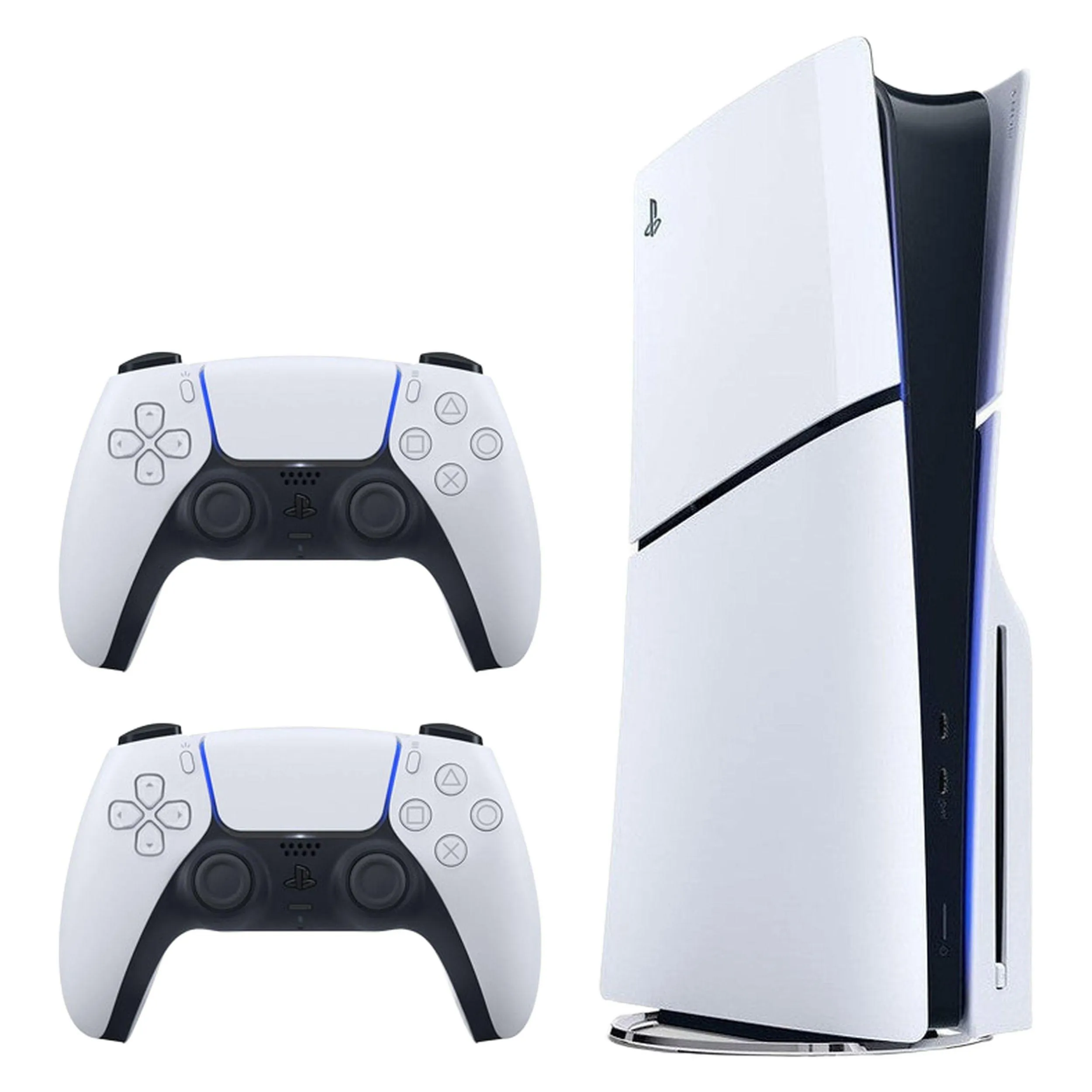 کنسول بازی سونی مدل PlayStation 5 Slim ریجن اروپا سری 2016A نسخه دیسکخور ظرفیت یک ترابایت به همراه دسته اضافی و بازی EA SPORTS FC 26 | گارانتی 18 ماهه پیکسل