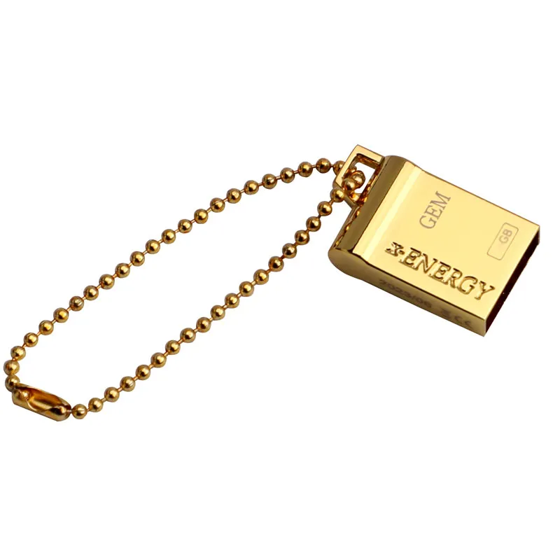 فلش مموری ایکس-انرژی مدل GOLDEN GEM-B ظرفیت 32 گیگابایت | مشکی | گارانتی 24 ماهه مروارید اسپیرو