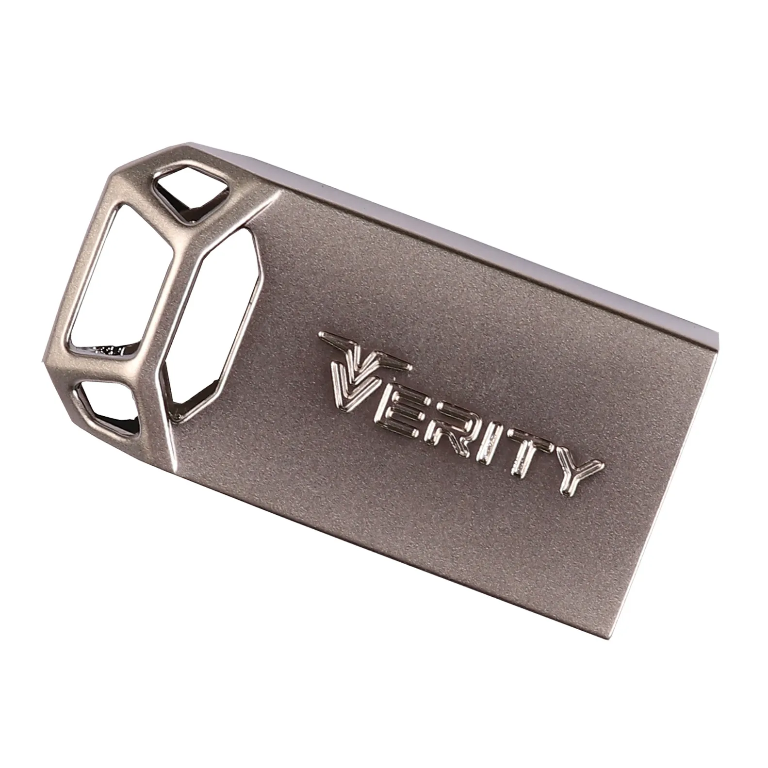 فلش مموری 32 گیگابایت وریتی مدل V-819 با رابط USB 2.0، بدنه فلزی مقاوم و ضد خش، سرعت انتقال 30 مگابایت بر ثانیه، سازگار با گوشی، تبلت، کامپیوتر و تلویزیون | مشکی | گارانتی 24 ماهه مروارید اسپیرو