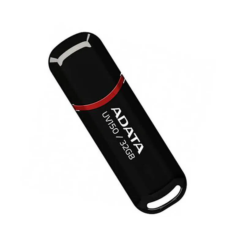 فلش مموری ای دیتا مدل DashDrive -UV150 USB 3.2 ظرفیت 32 گیگابایت | مشکی | گارانتی 18 ماهه آونگ