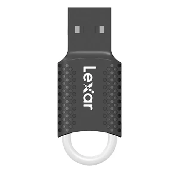 فلش مموری USB 2.0 لکسار مدل V40 ظرفیت 32 گیگابایت | مشکی | گارانتی مادامالعمر ایستا