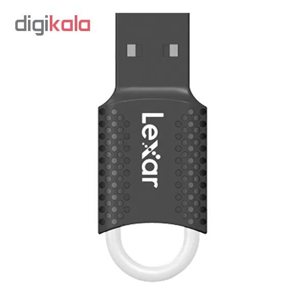 فلش مموری USB 2.0 لکسار مدل V40 ظرفیت 32 گیگابایت | مشکی | گارانتی مادامالعمر ایستا