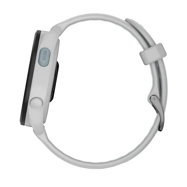 ساعت هوشمند گارمین مدل Forerunner 165 دارای قابلیت های کنترل موسیقی (Music Player)، قابلیت تغییر طرح ساعت یا تم بند سیلیکون | مشکی | گارانتی 24 ماهه مروارید اسپیرو