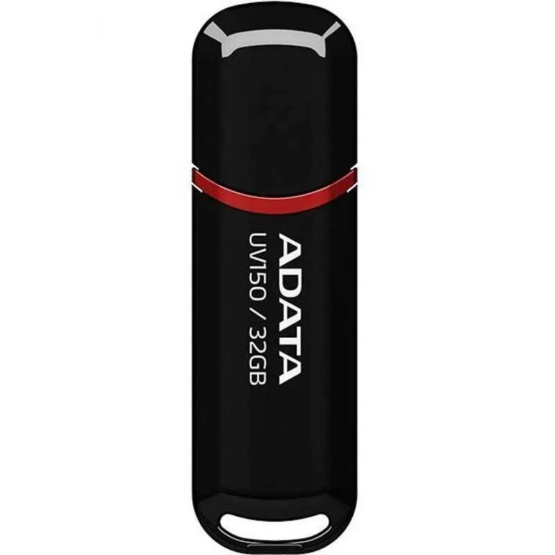 فلش مموری ای دیتا مدل DashDrive -UV150 USB 3.2 ظرفیت 32 گیگابایت | مشکی | گارانتی 18 ماهه آونگ