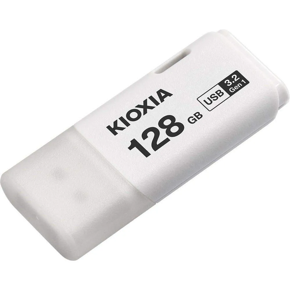 فلش مموری کیوکسیا مدل U301 ظرفیت 128 گیگابایت با رابط USB 3.2 | سفید | گارانتی 24 ماهه ایمن ایده mit