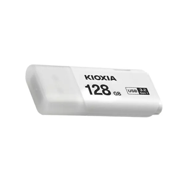 فلش مموری کیوکسیا مدل U301 ظرفیت 128 گیگابایت با رابط USB 3.2 | سفید | گارانتی 24 ماهه ایمن ایده mit